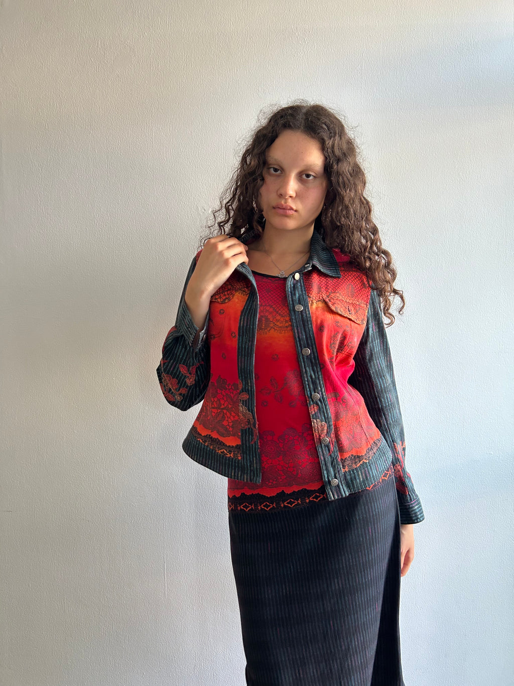 Whimsical Button Up Jacket