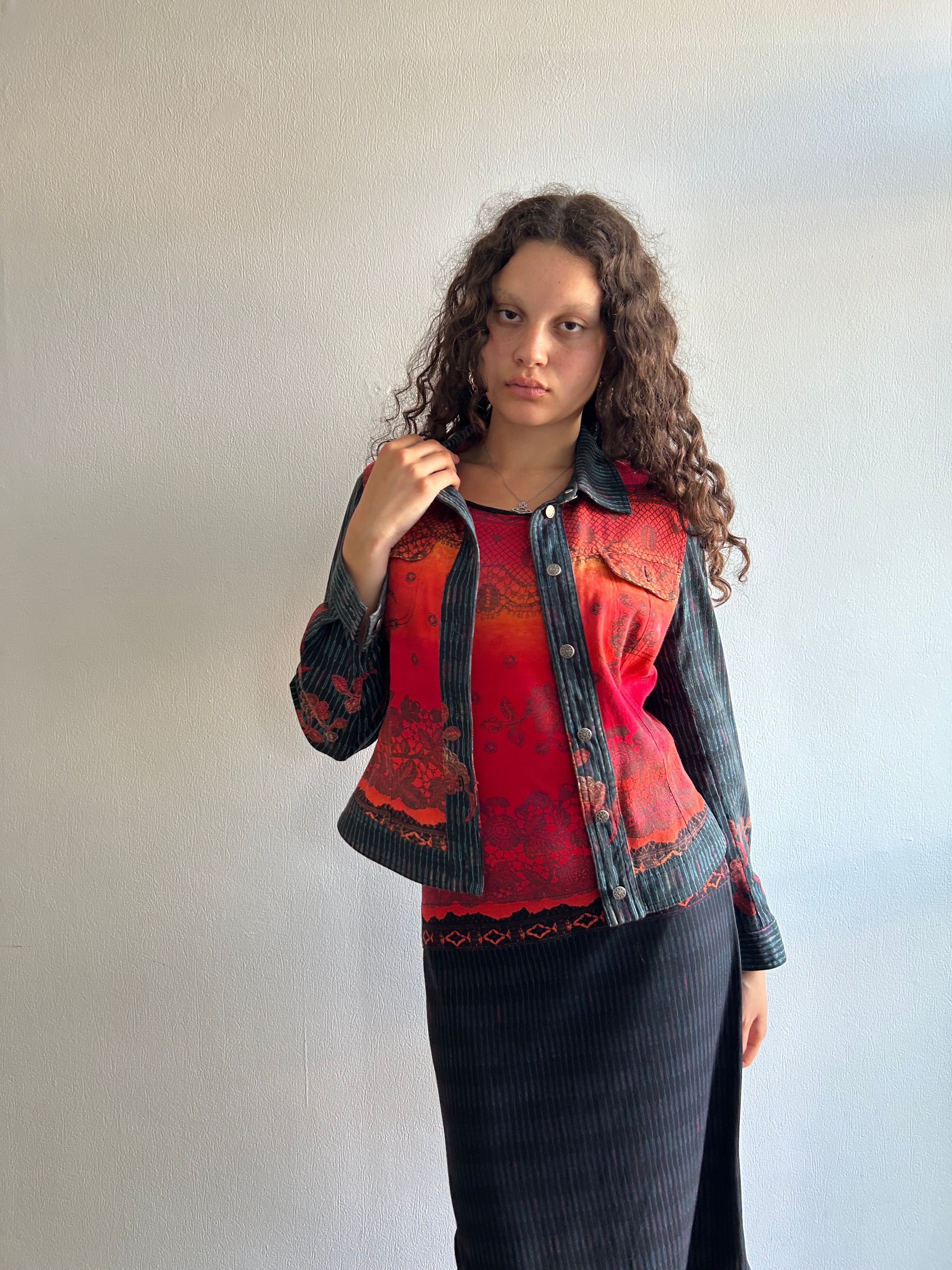 Whimsical Button Up Jacket