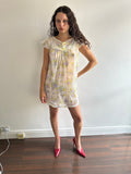Vintage Floral Babydoll Dress