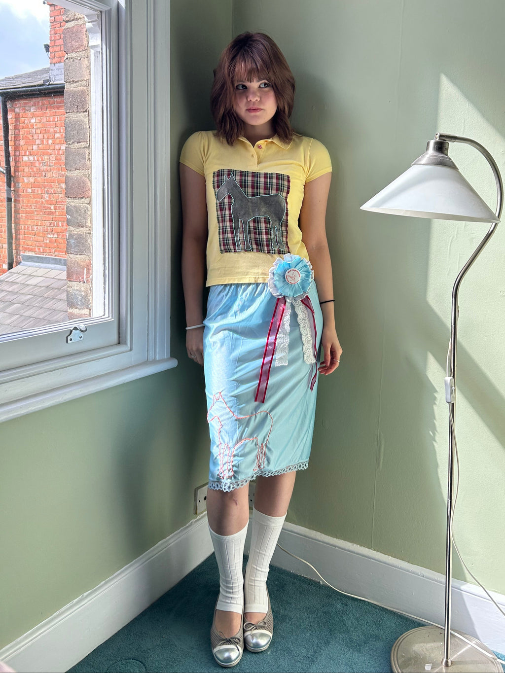 Horsegirl 005 Vintage Slip Skirt