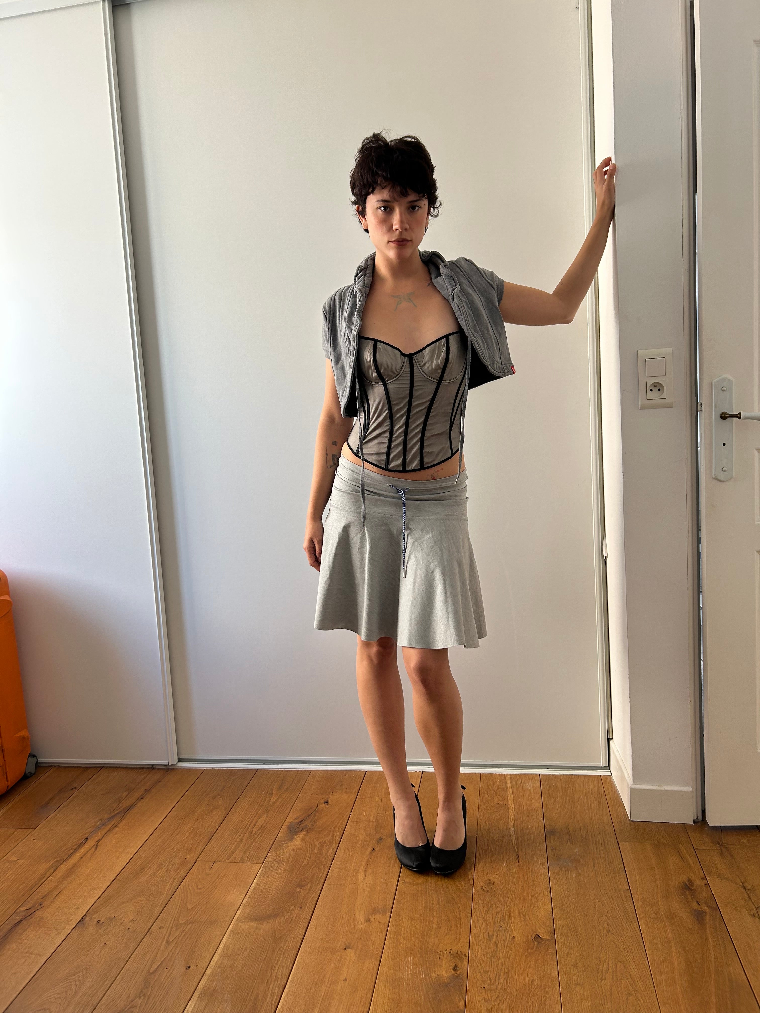 Jersey Cop Copine Skirt