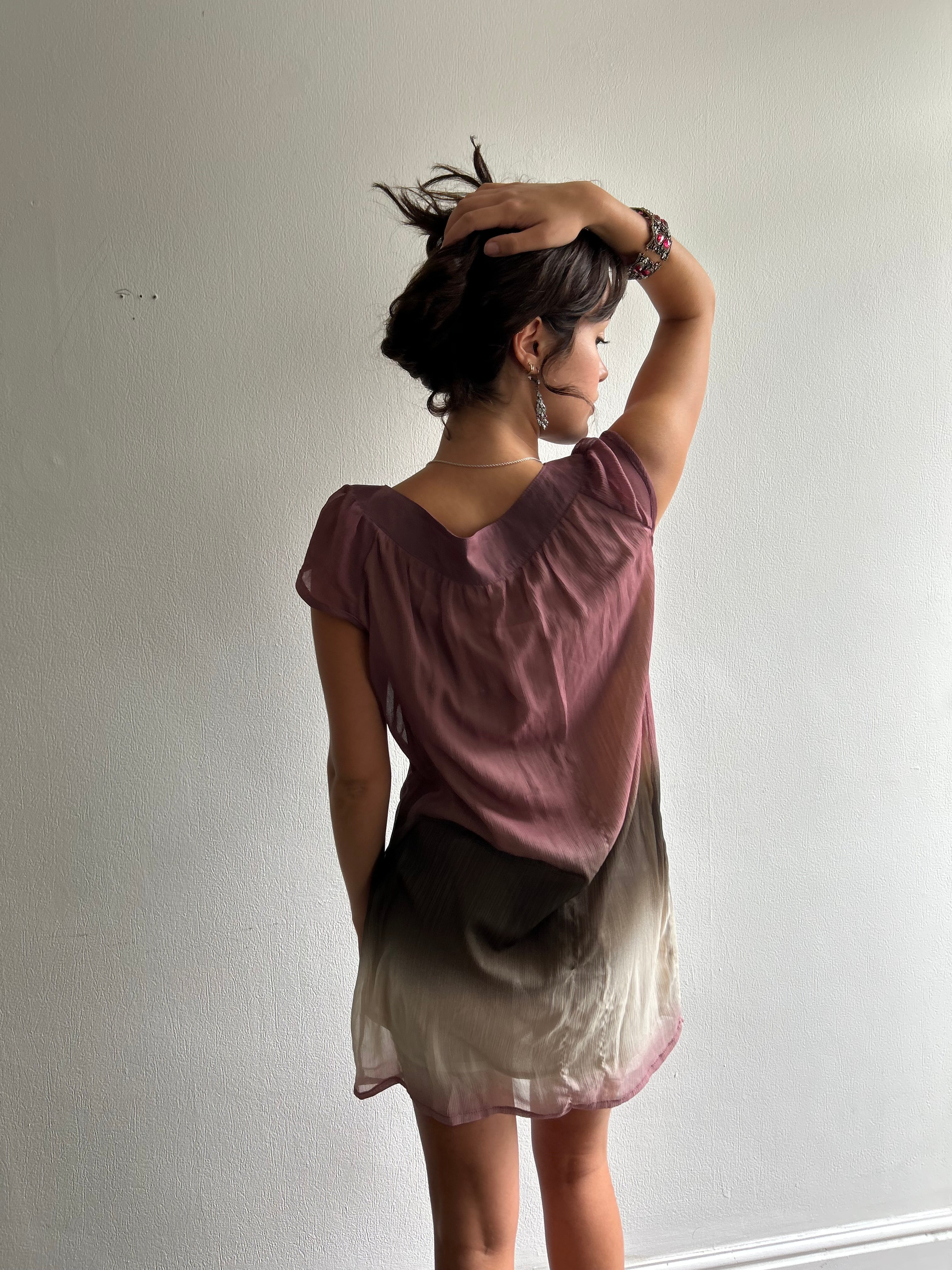 Vintage Gradient Dress
