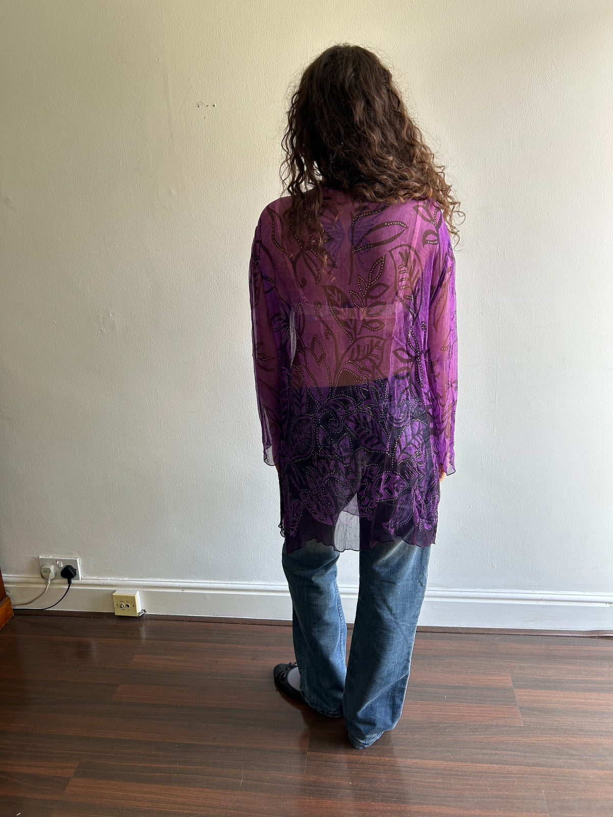 Whimsical Purple Top/Dress