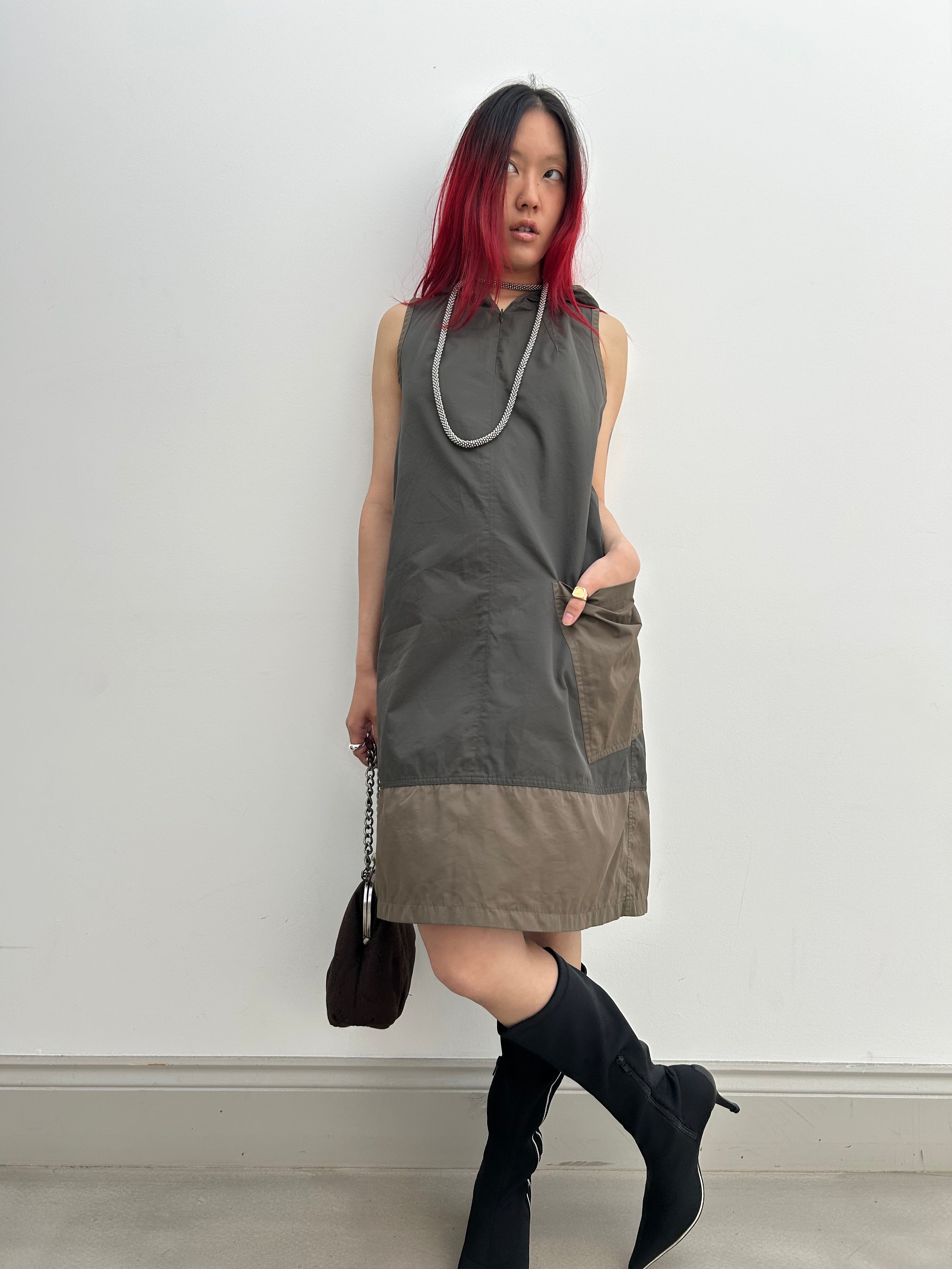 Cop Copine Hooded Dress