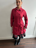 Gorgeous red peacoat