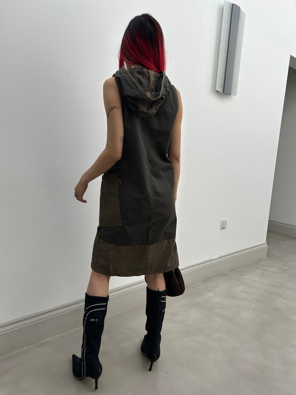 Cop Copine Hooded Dress