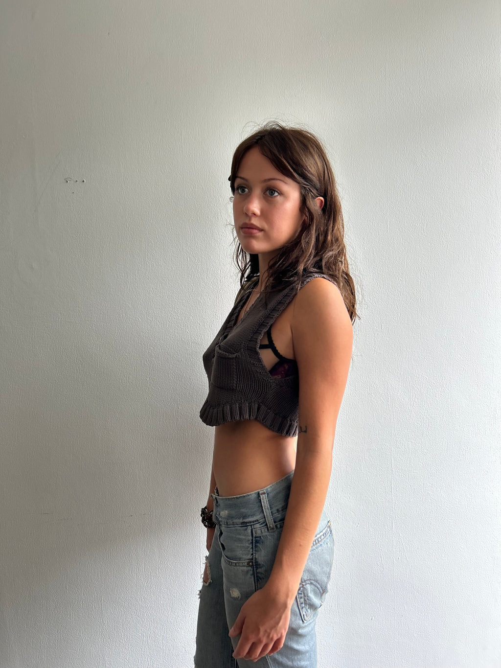Cop Copine Knit Crop Top