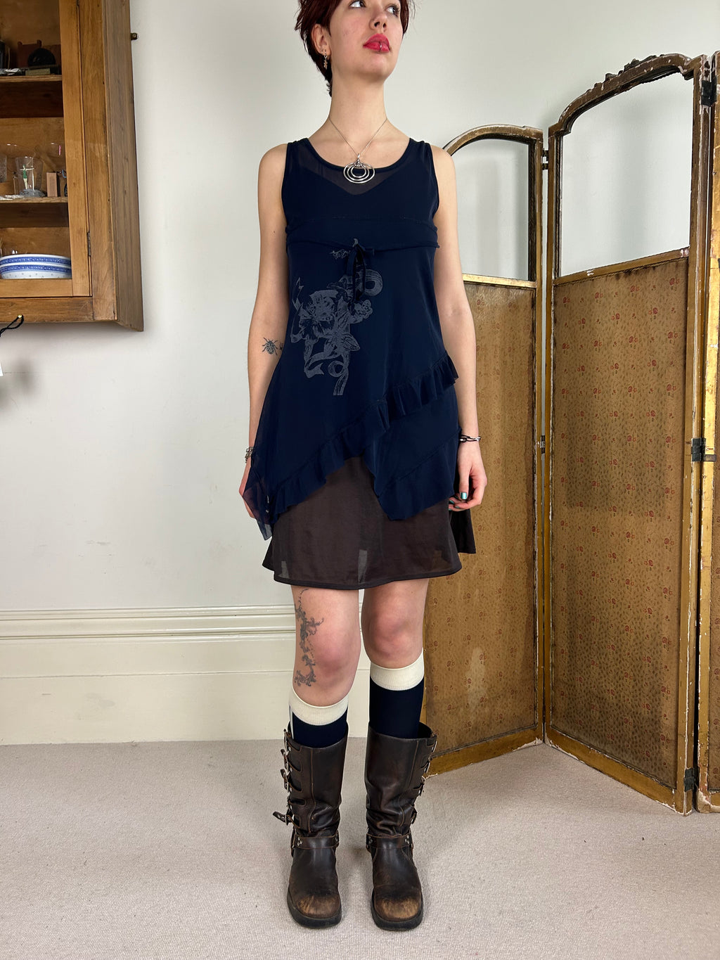 2 layer whimsical dress