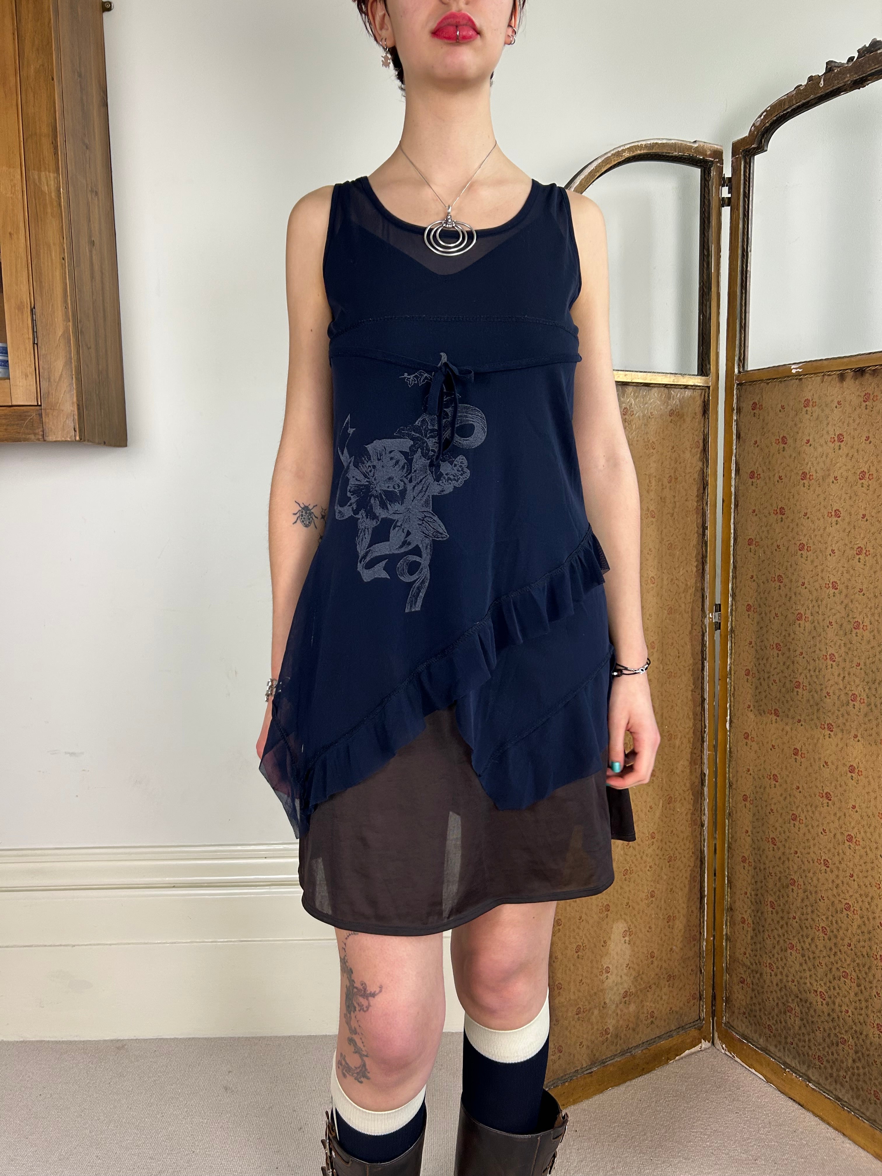 2 layer whimsical dress