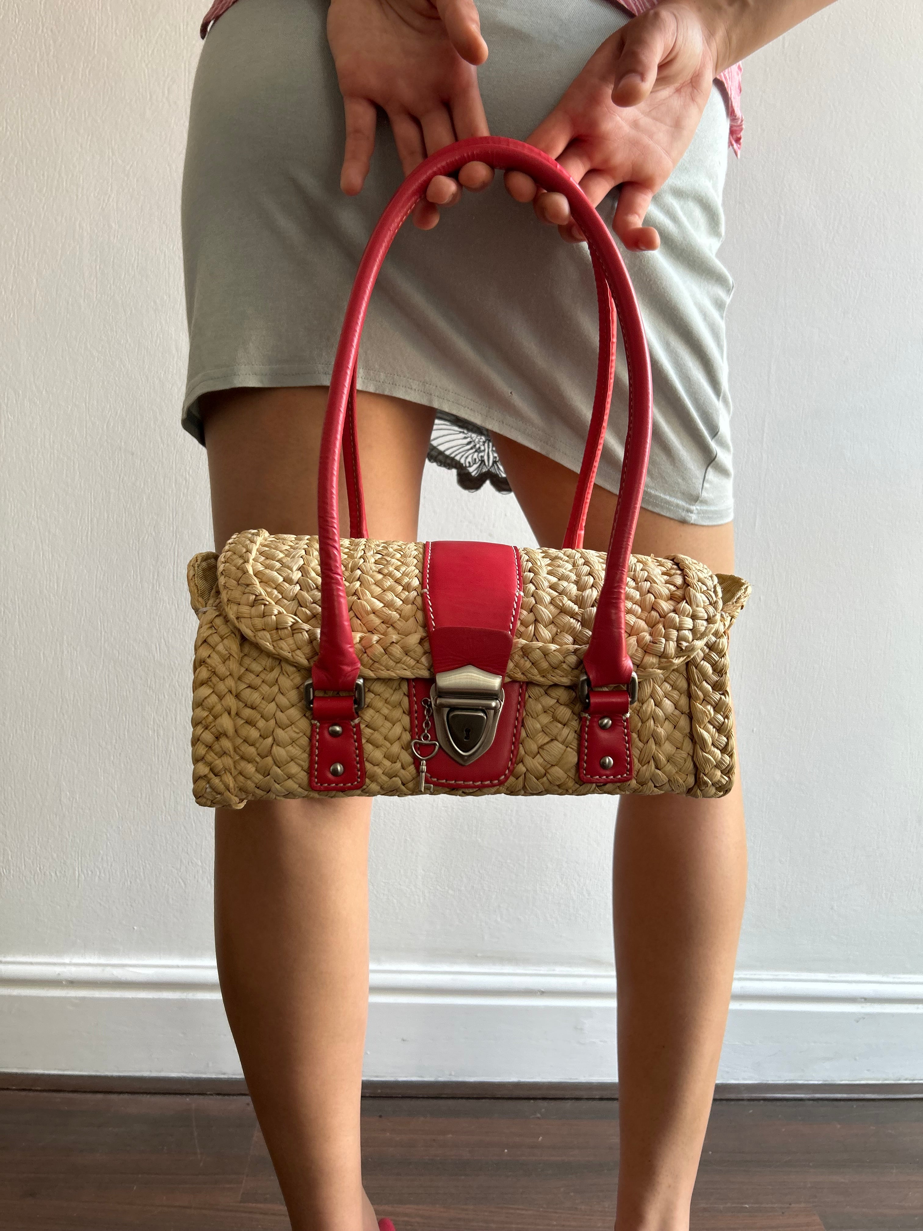 Y2K Woven Handbag