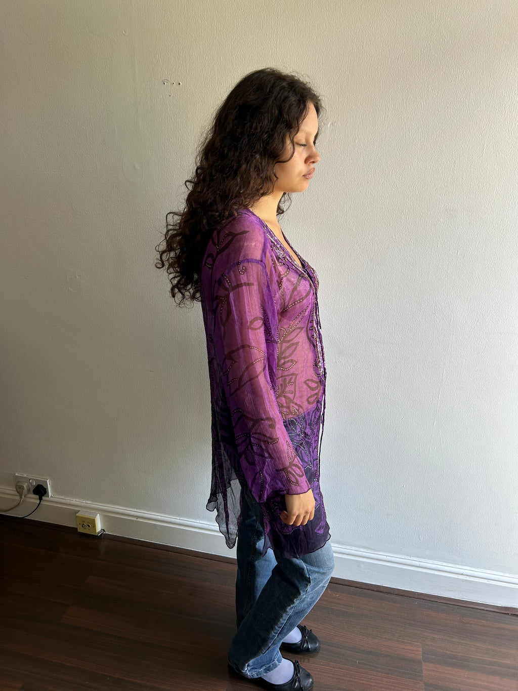 Whimsical Purple Top/Dress