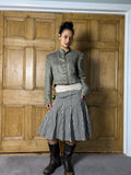 Pinstripe Boden Skirt