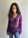 Whimsical Purple Top/Dress