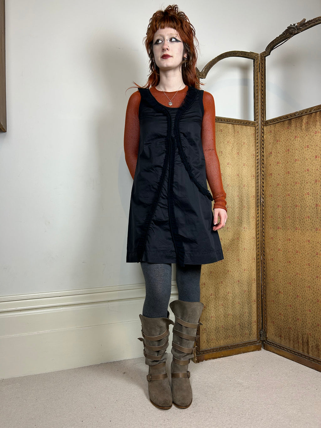 Cop copine black dress