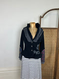Whimsical knit jacket