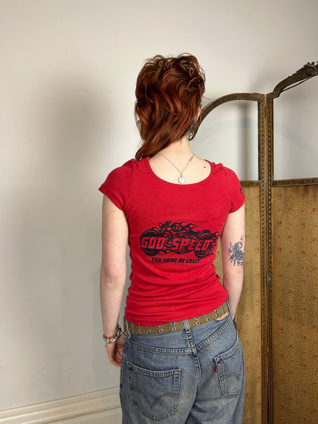 ‘GOD SPEED’ graphic tee