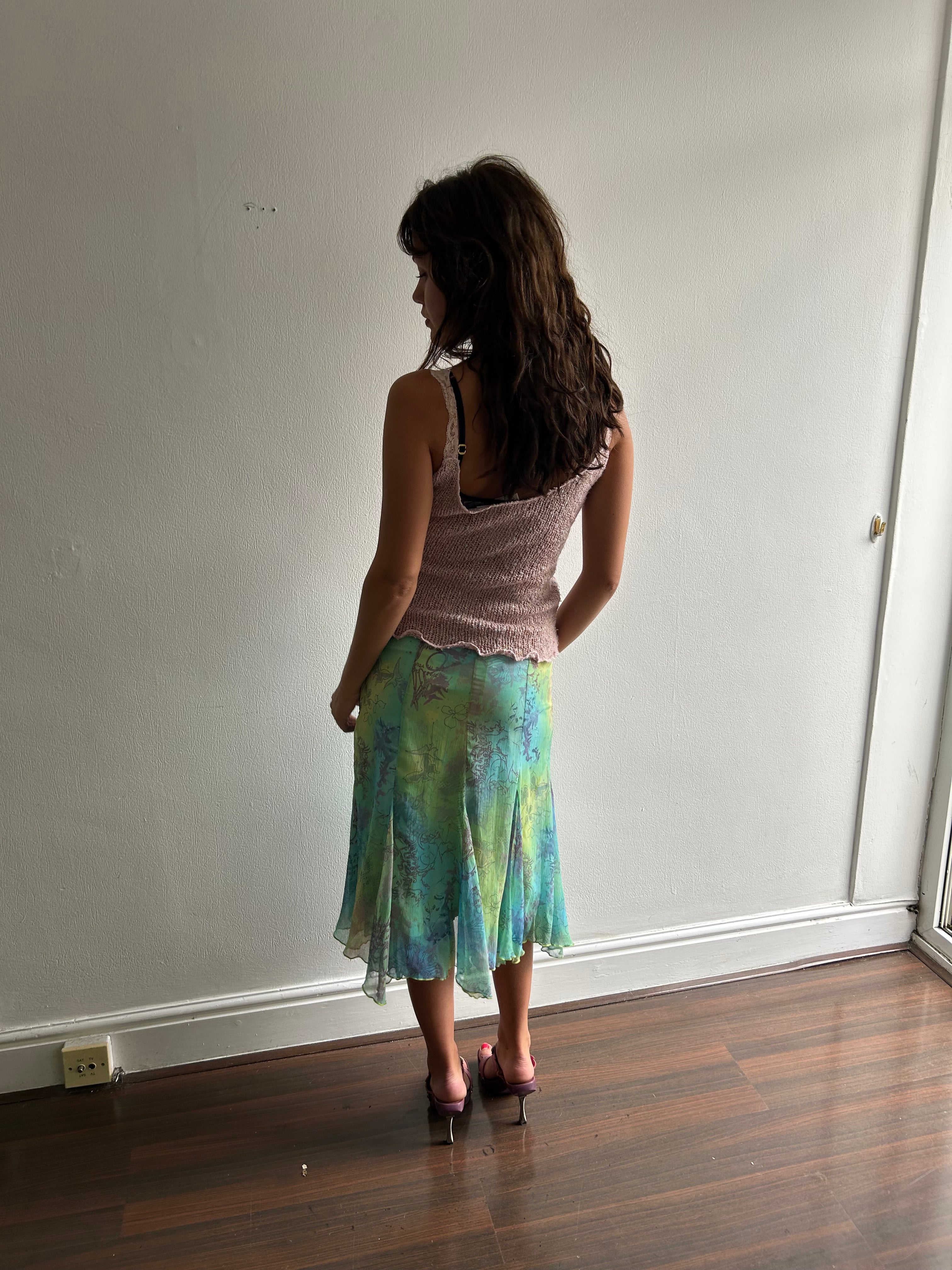 Teal and Green Fairy Skirt