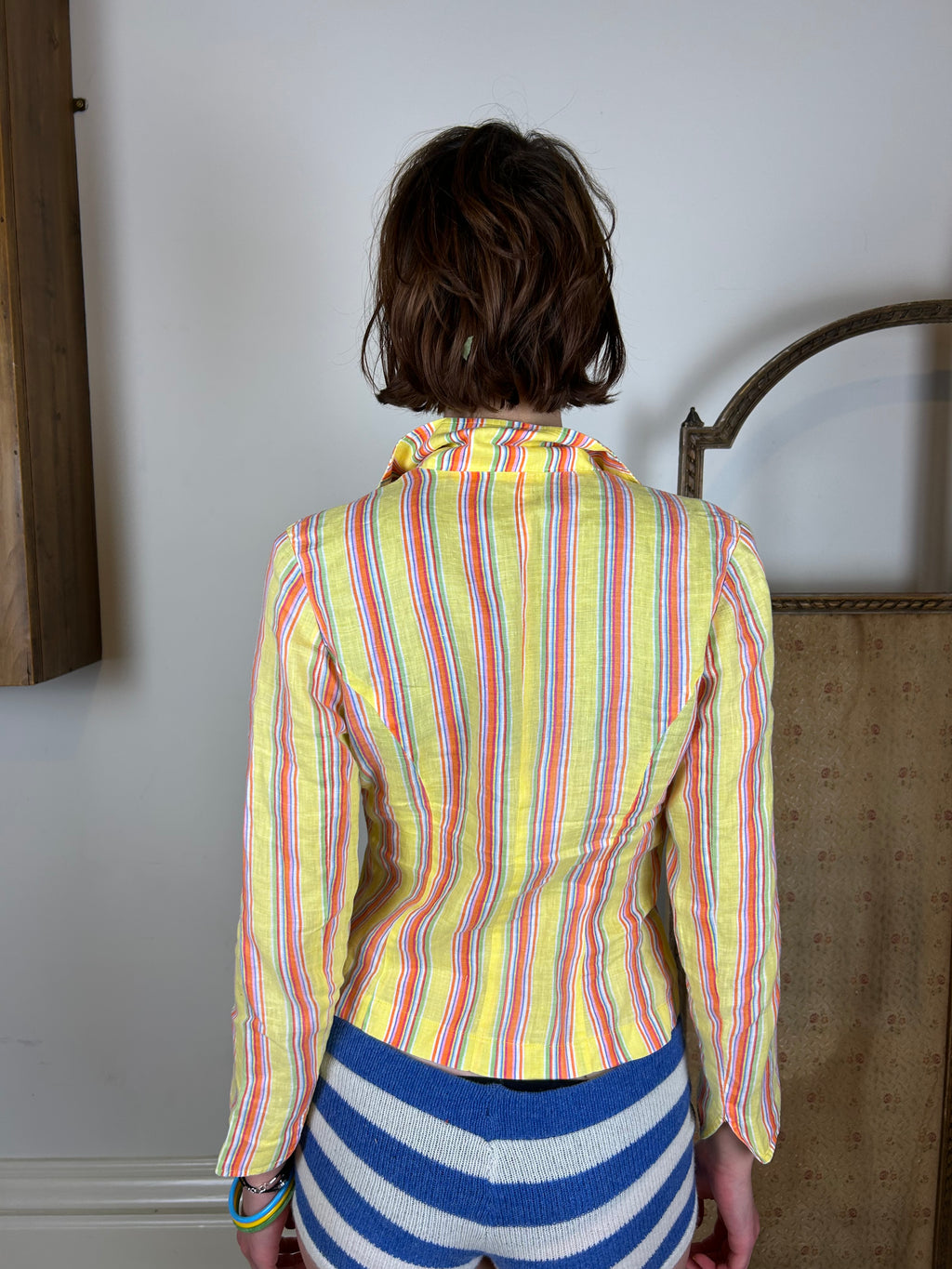 Anna Sui pastel blazer