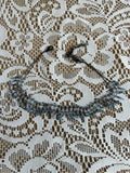 Delicate Blue Bead Necklace