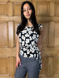Floral synch top