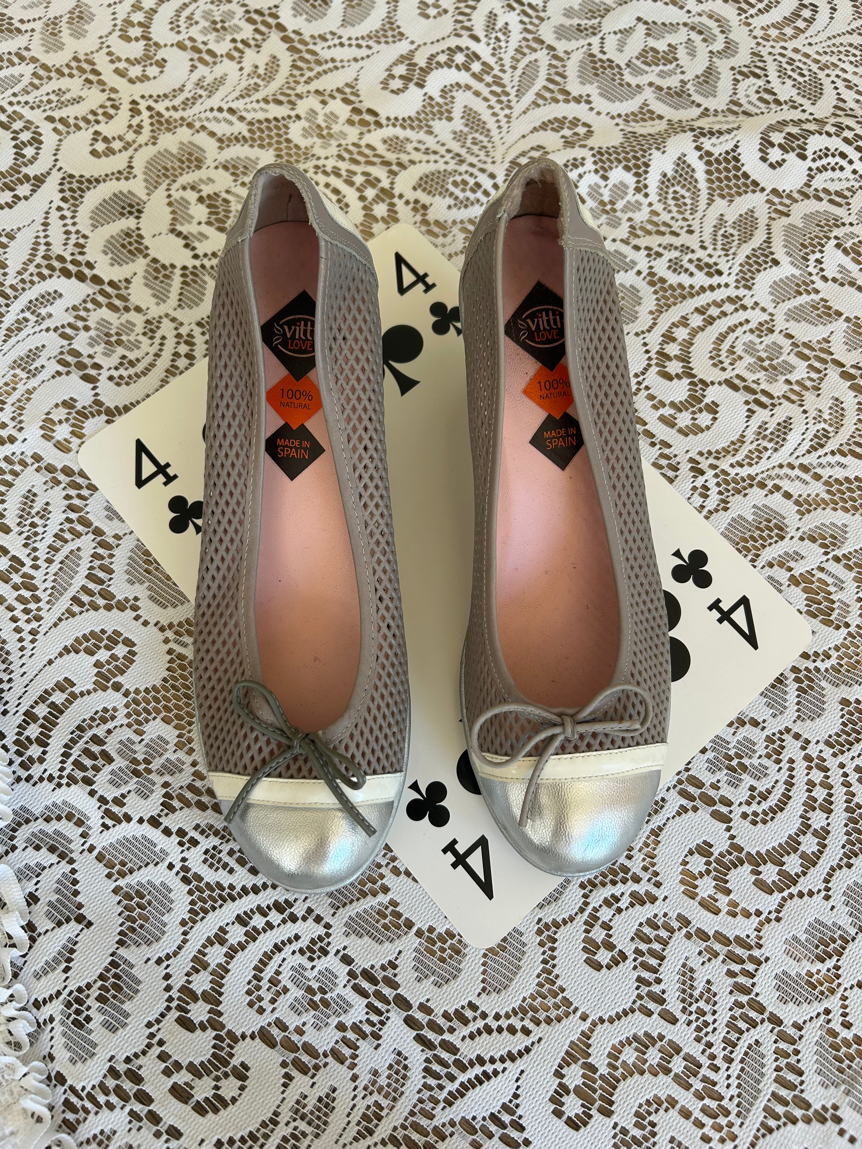 Silver Sporty Y2k Wedge Heels