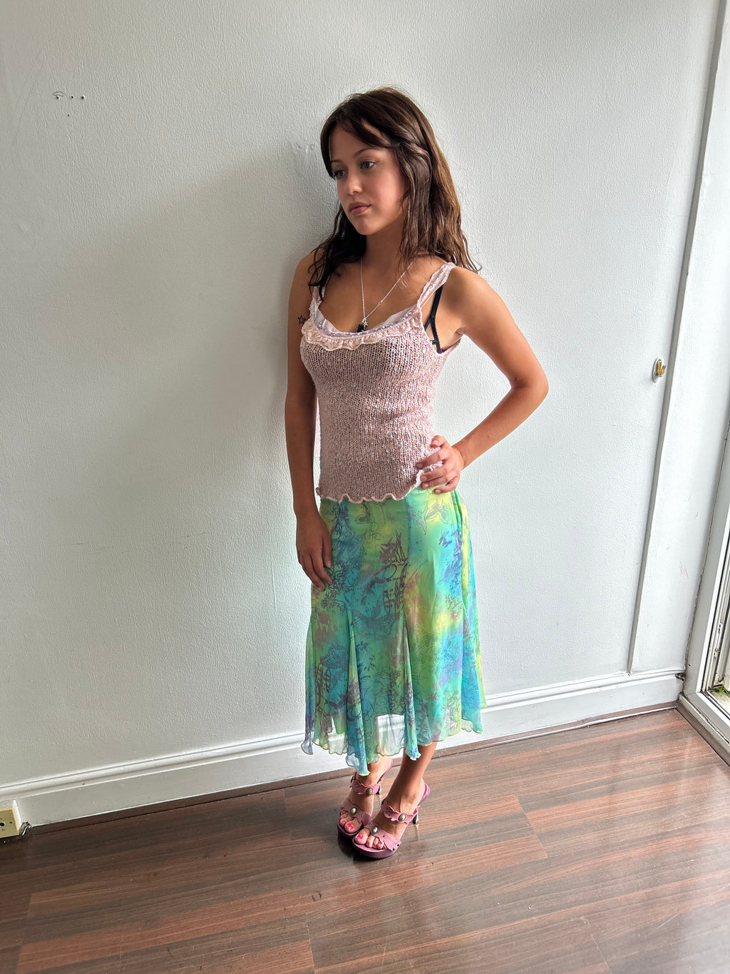 Teal and Green Fairy Skirt