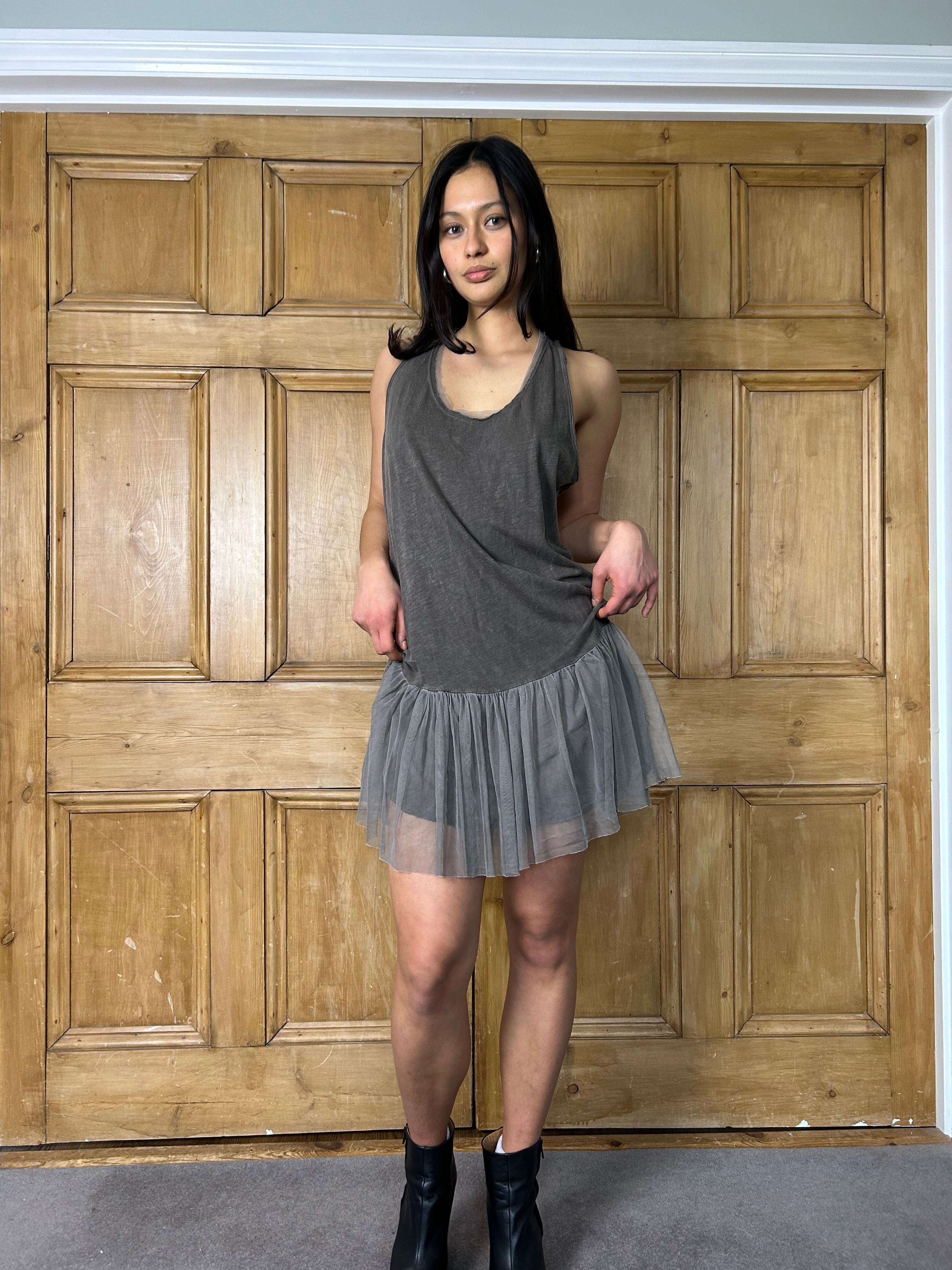 Brown tutu dress