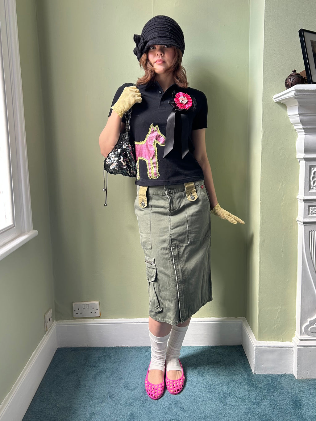 Miss Sixty Cargo Skirt