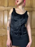 Black Corset Style Top