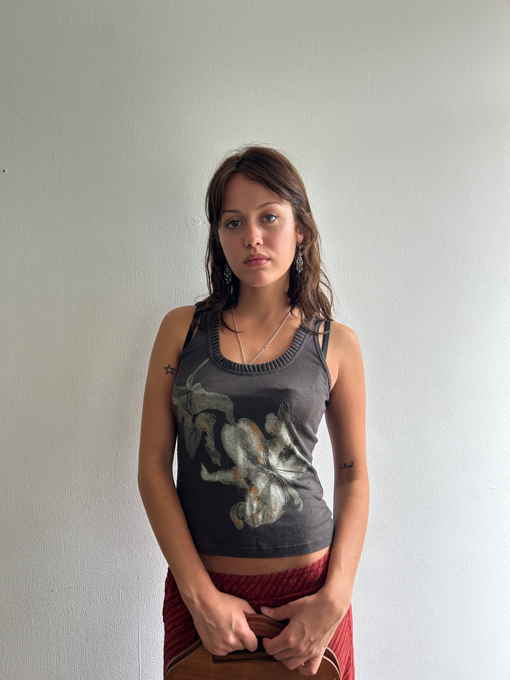 Floral Print Tank Top