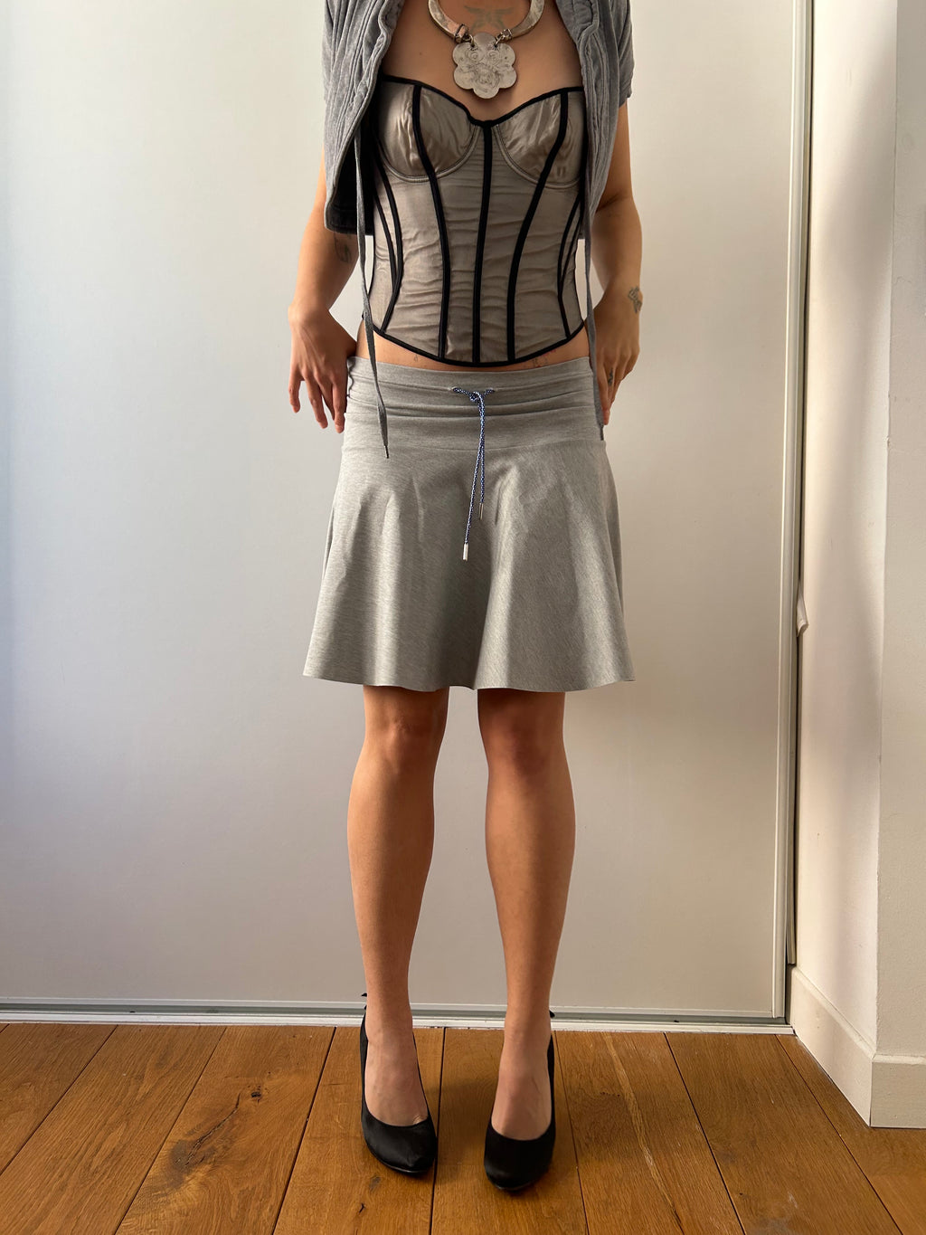 Jersey Cop Copine Skirt