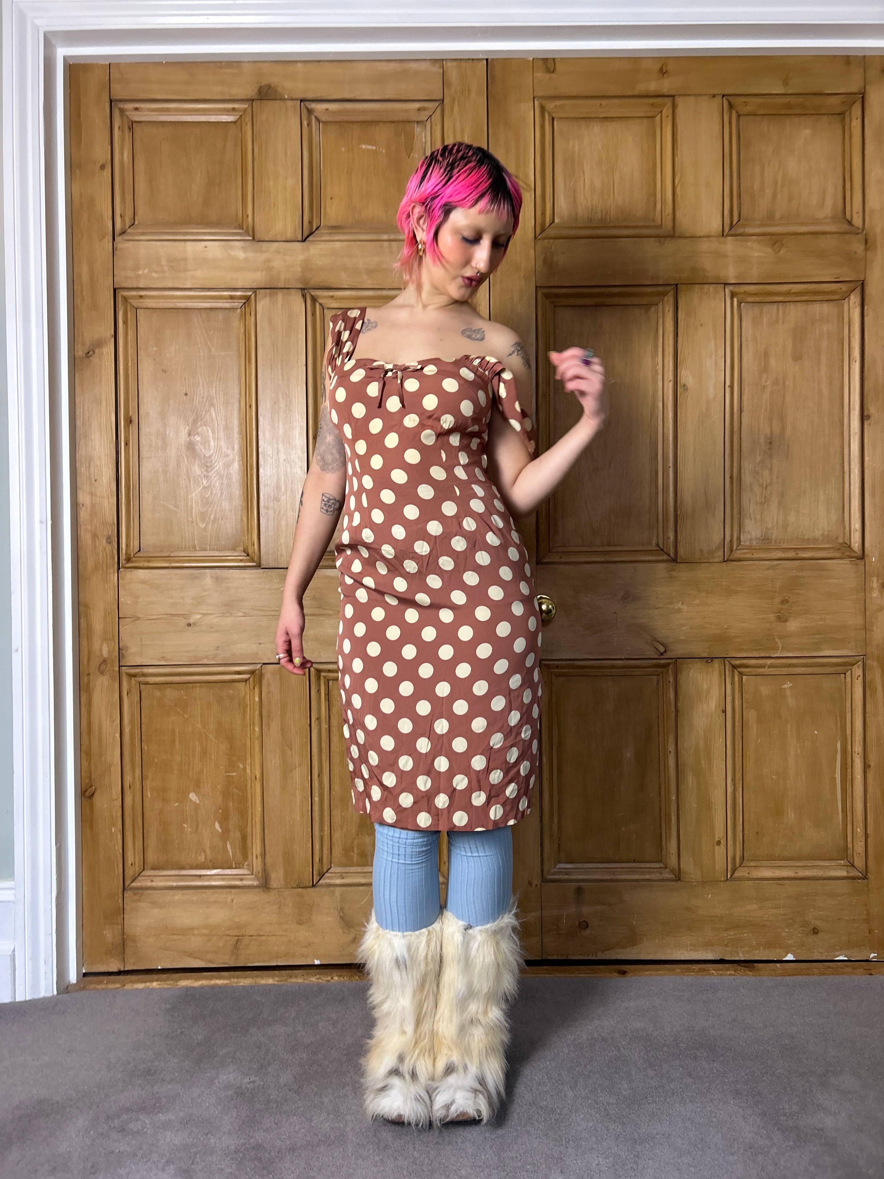 Vintage Polka Dot Dress