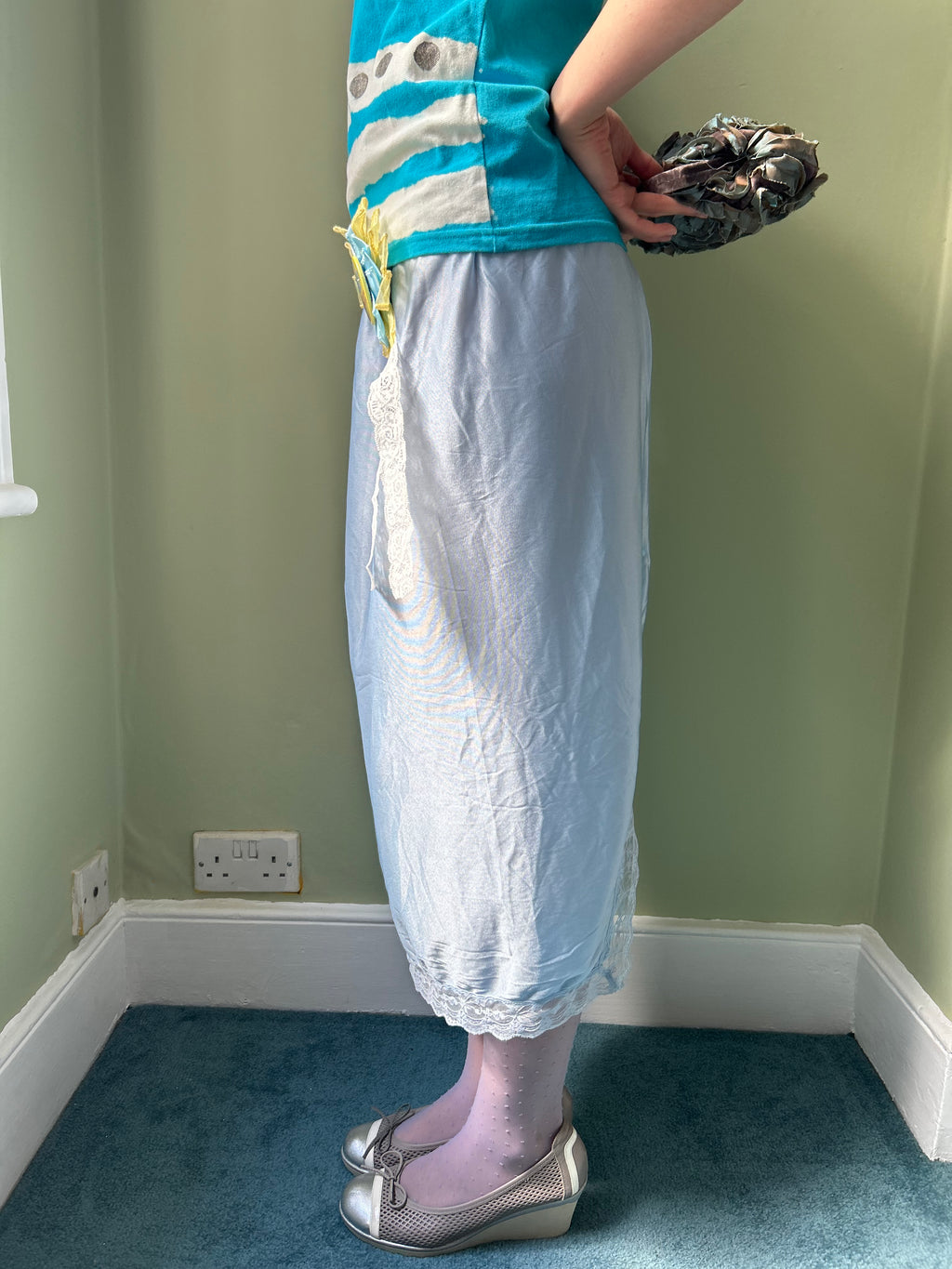 Horsegirl 006 Vintage Slip Skirt