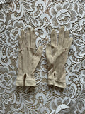Vintage Cream Gloves