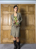 Earth Tone Linen Two Piece
