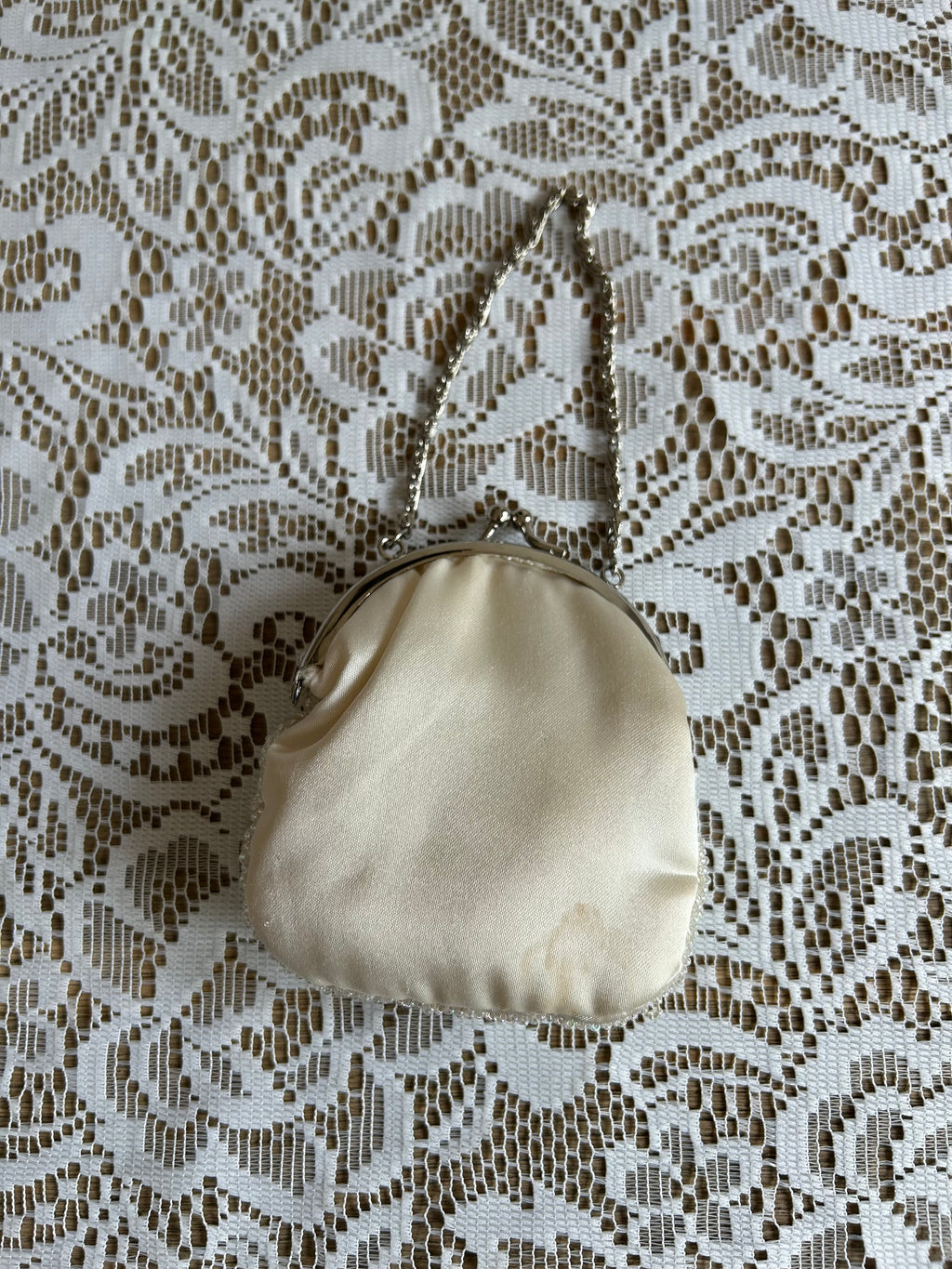 Vintage Beaded Mini Pouch