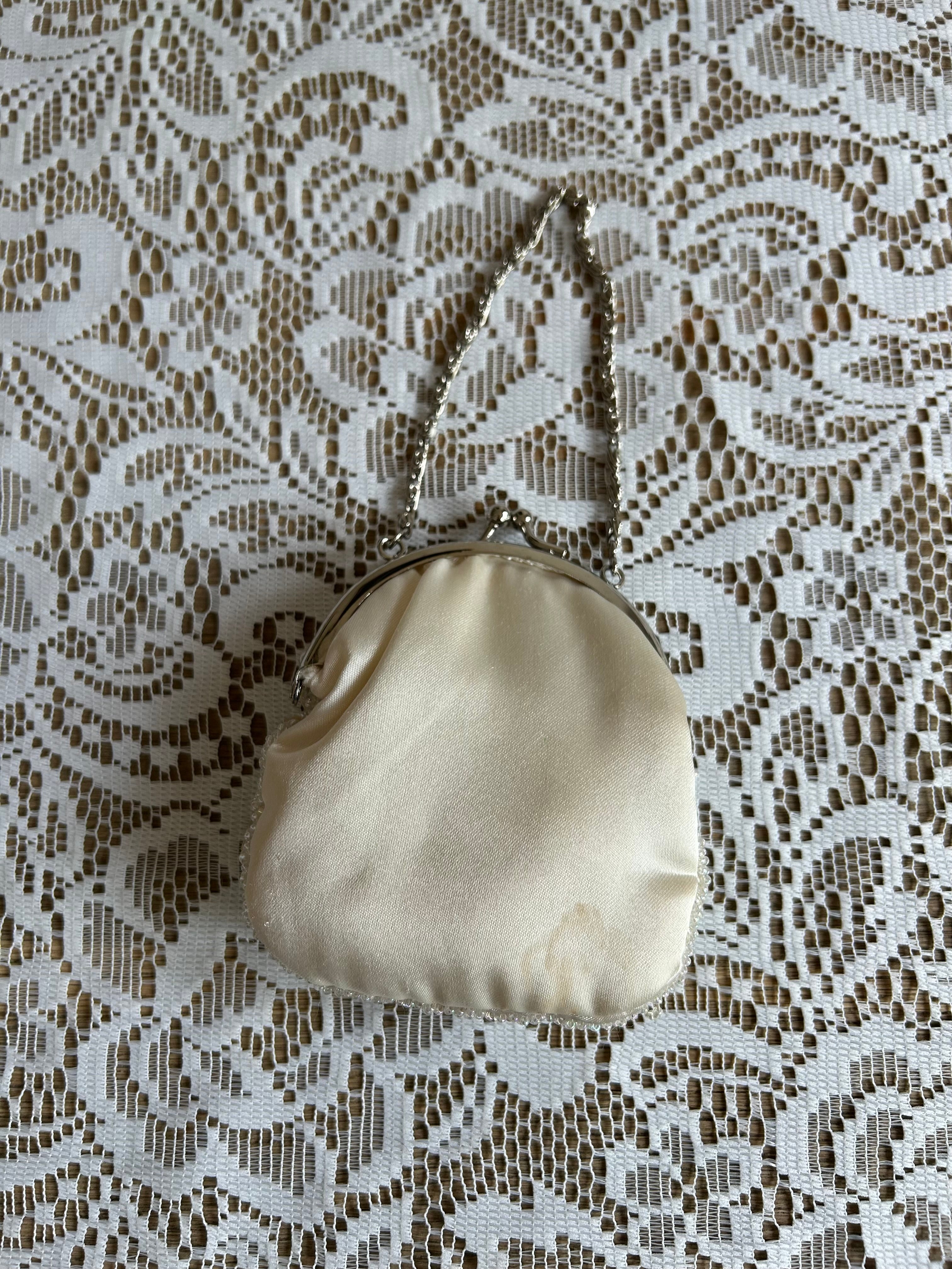 Vintage Beaded Mini Pouch