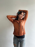Rust Vintage Leather Jacket