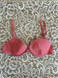 Vintage Pink and Grey bra
