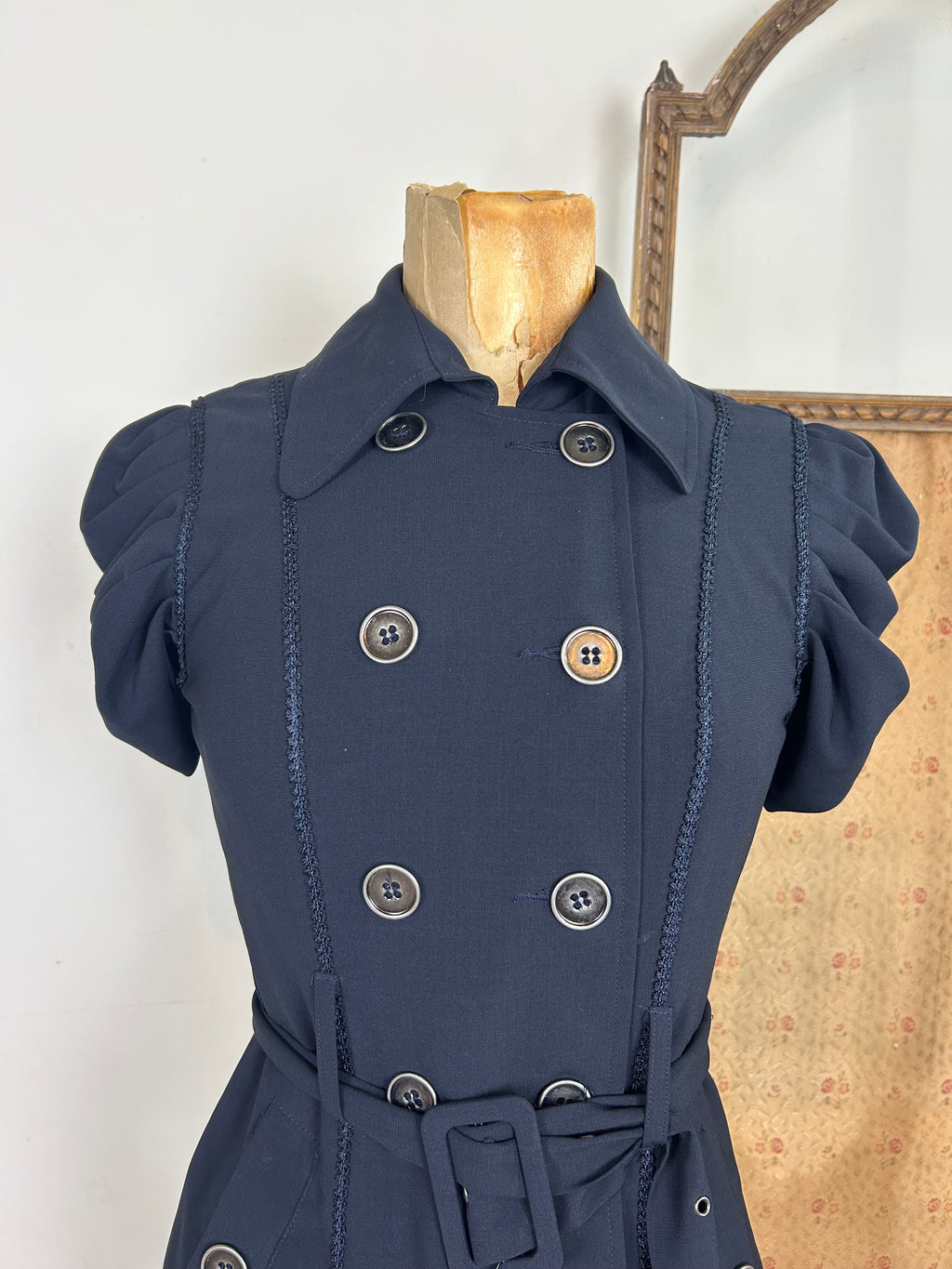 Vintage Peacoat Dress