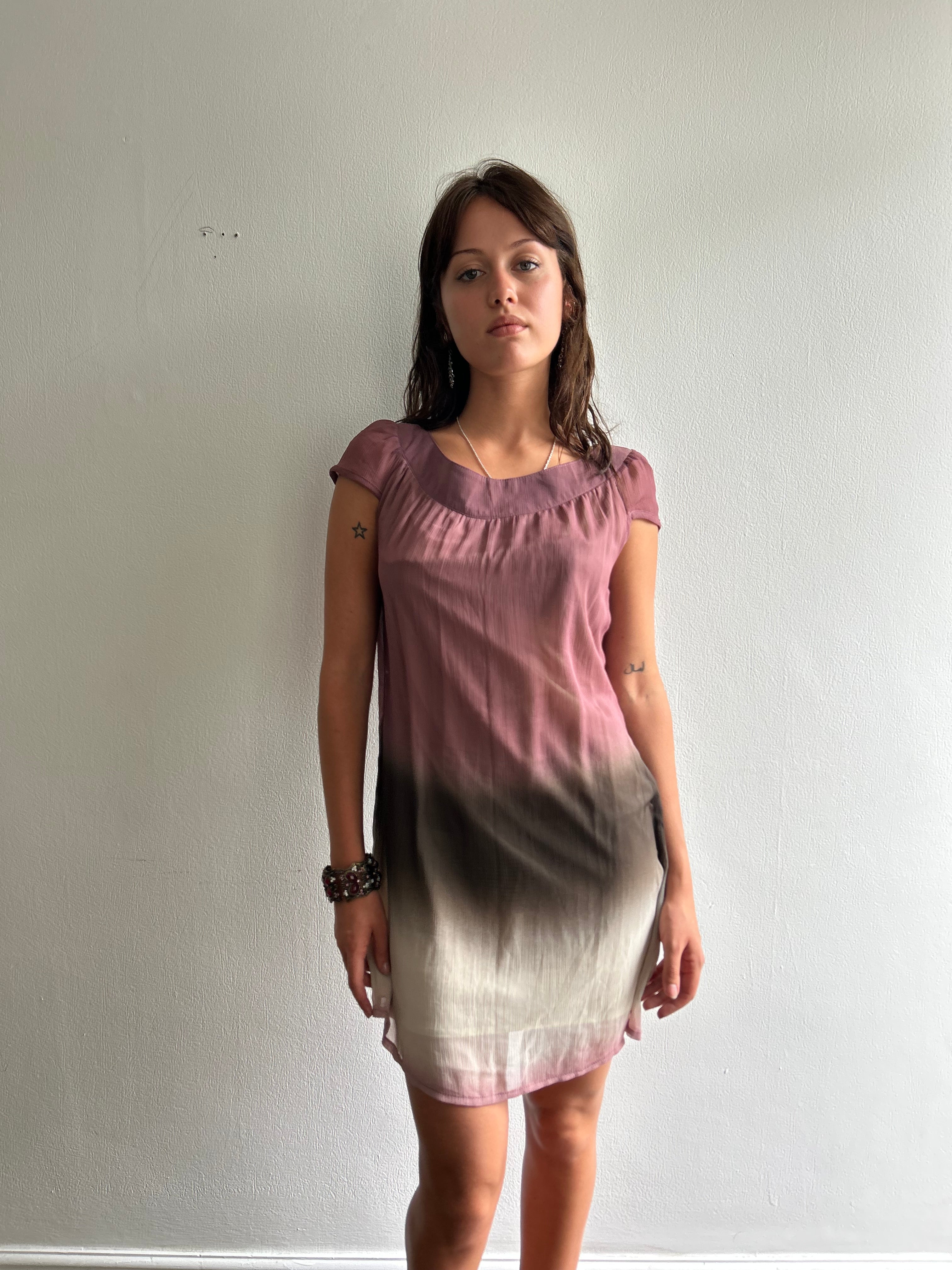 Vintage Gradient Dress