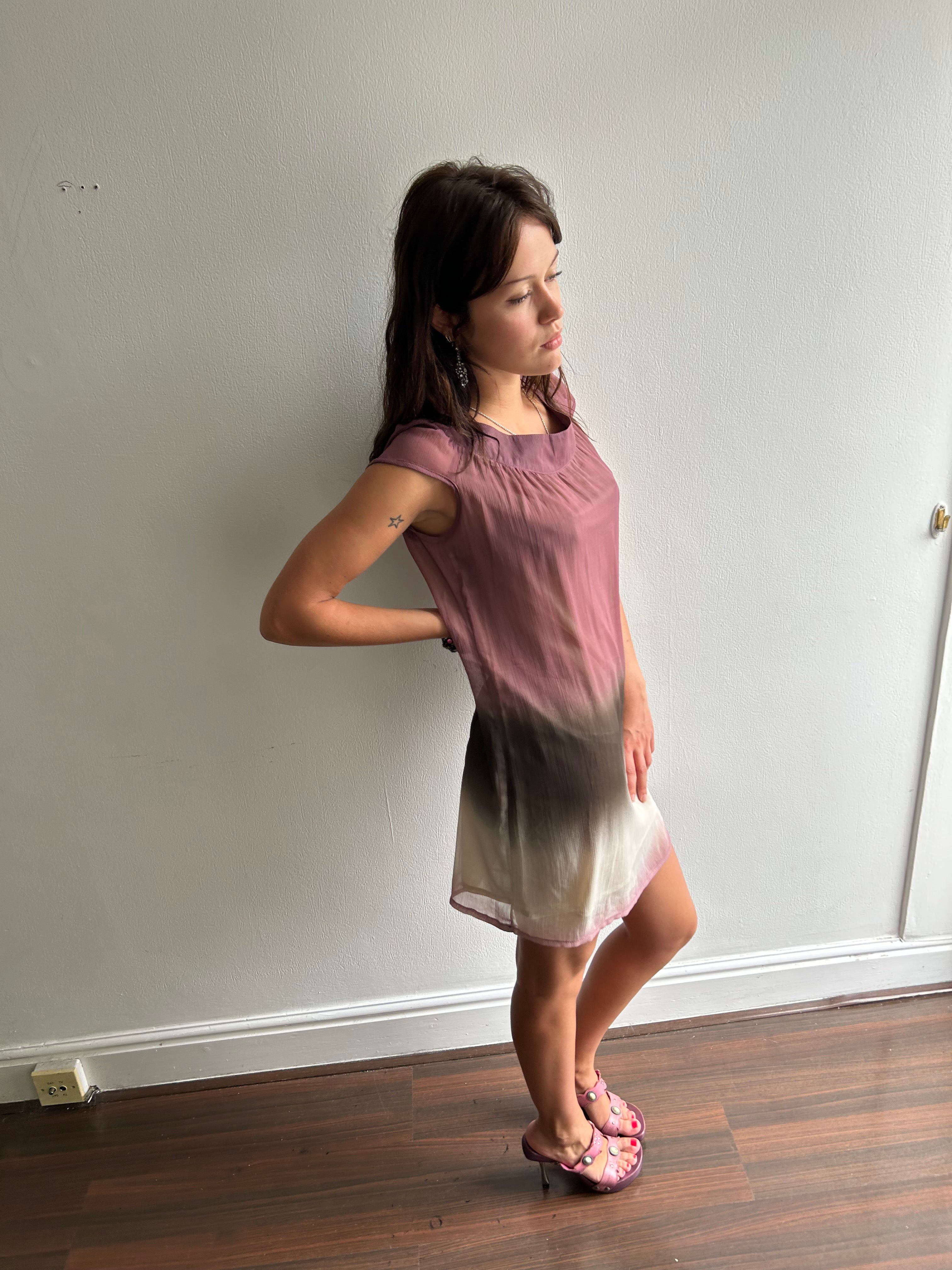 Vintage Gradient Dress