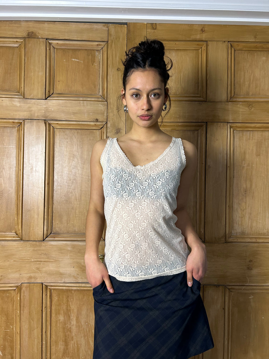 Vintage Lace Tank Top