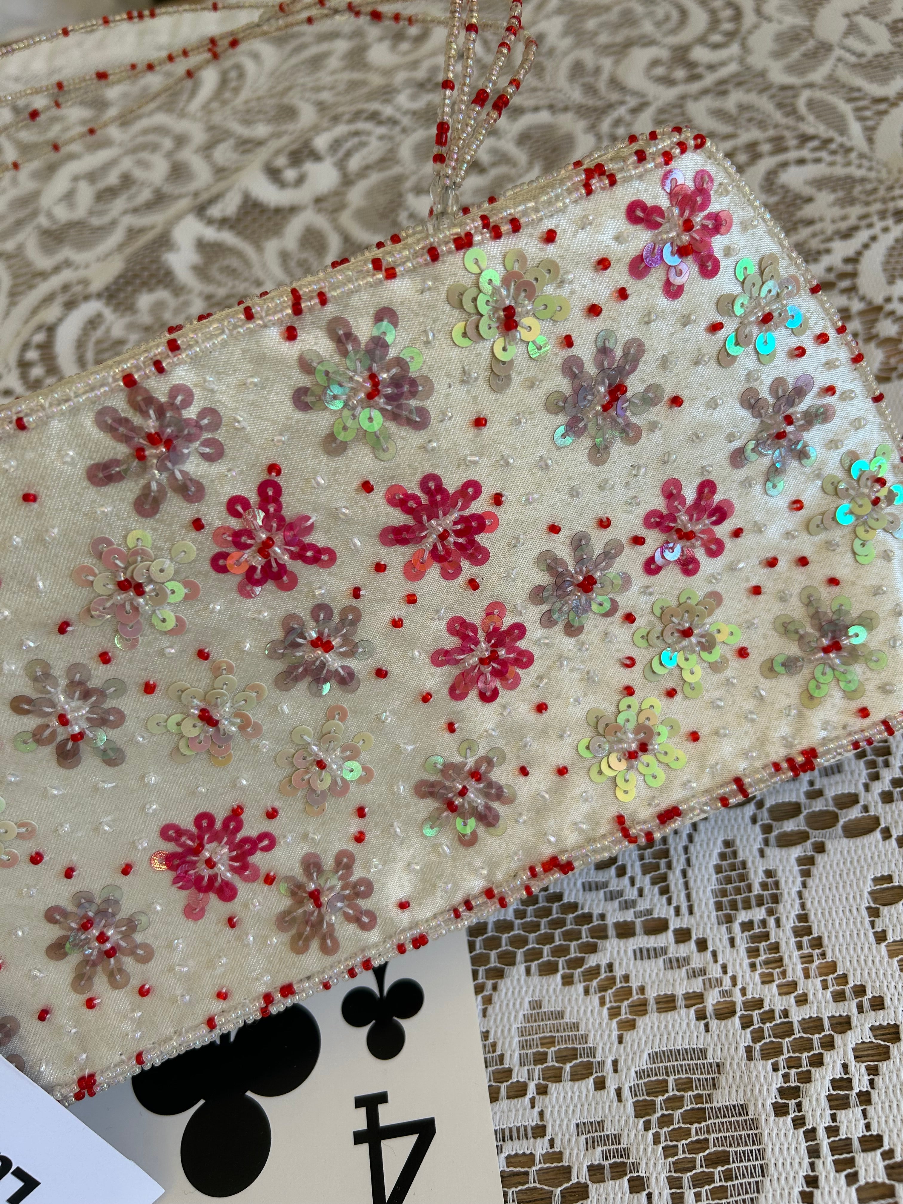 Floral Y2k Sequin Bag