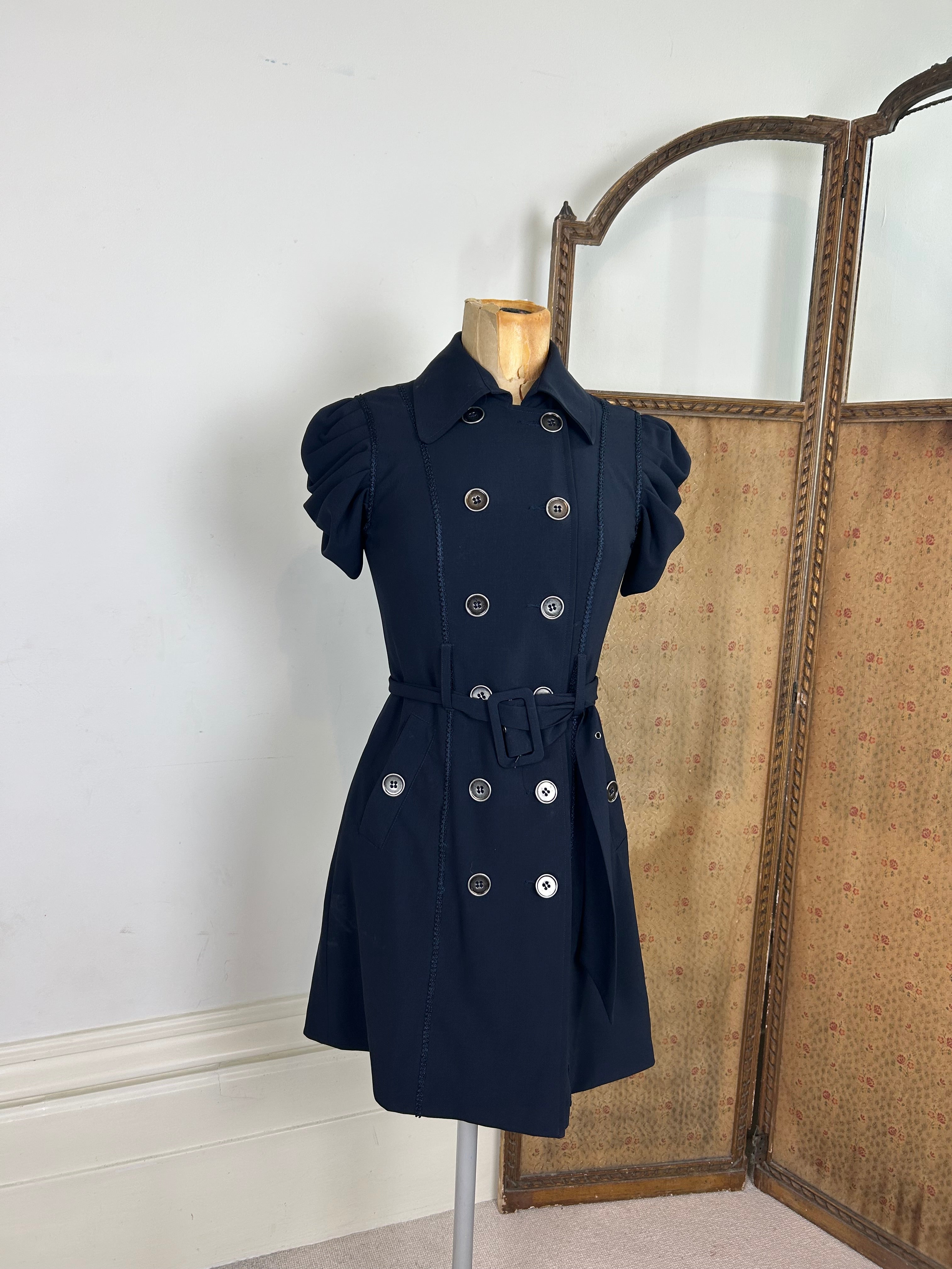 Vintage Peacoat Dress