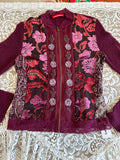 Alain Manoukian Sequin Zip Up