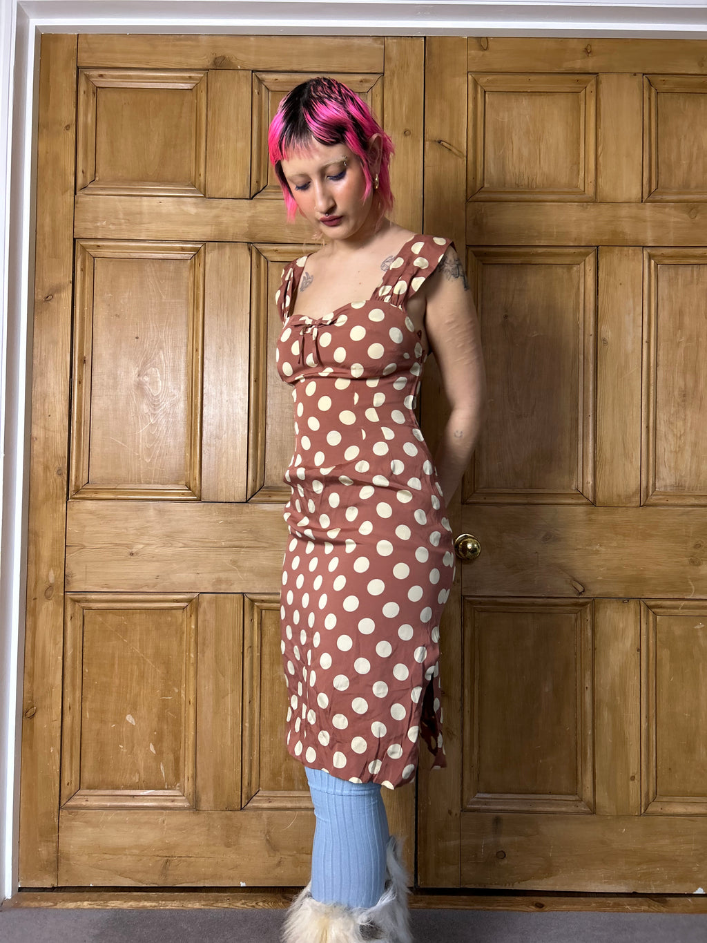 Vintage Polka Dot Dress