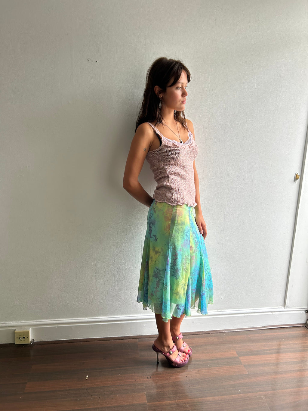 Teal and Green Fairy Skirt