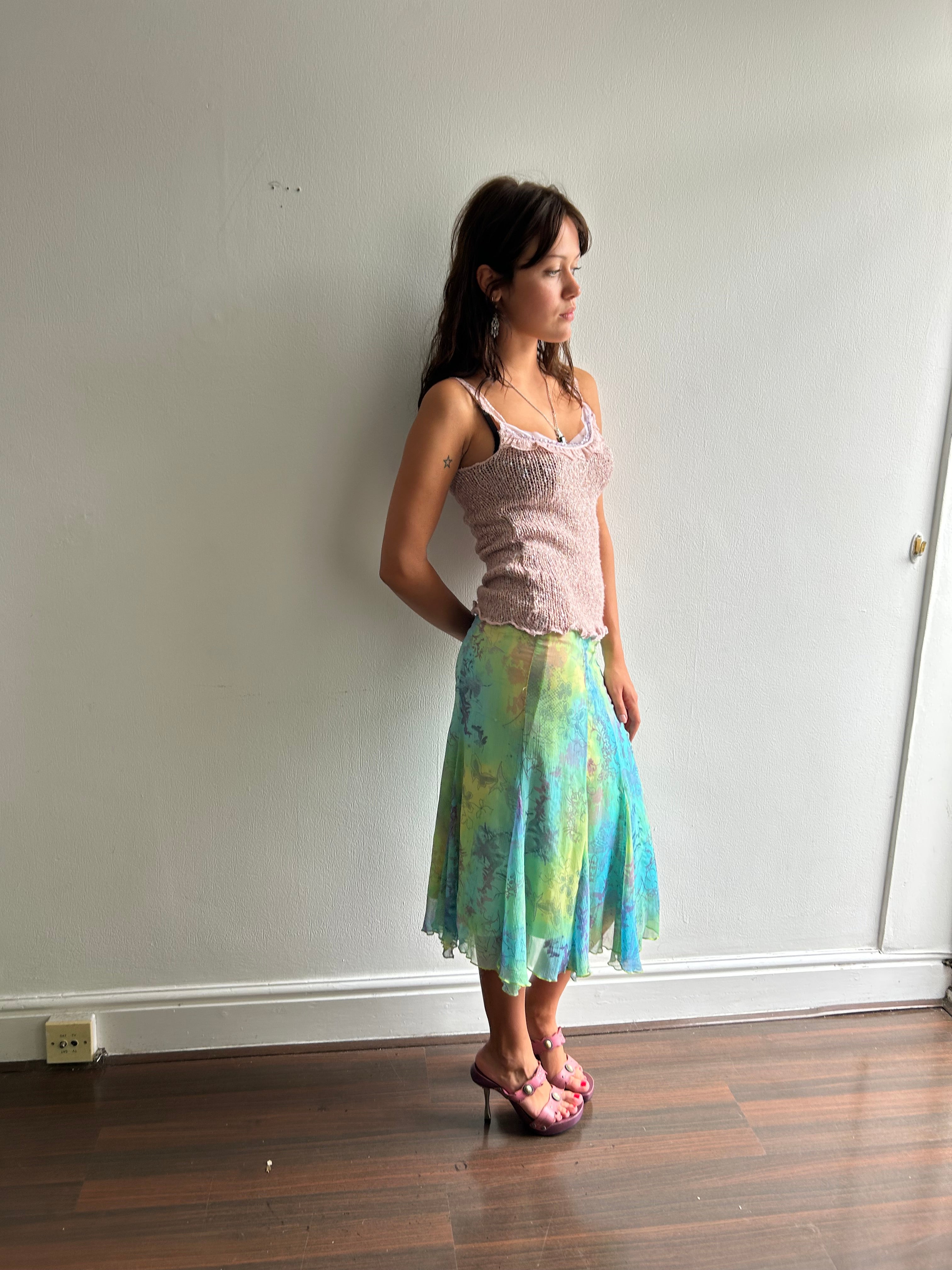 Teal and Green Fairy Skirt
