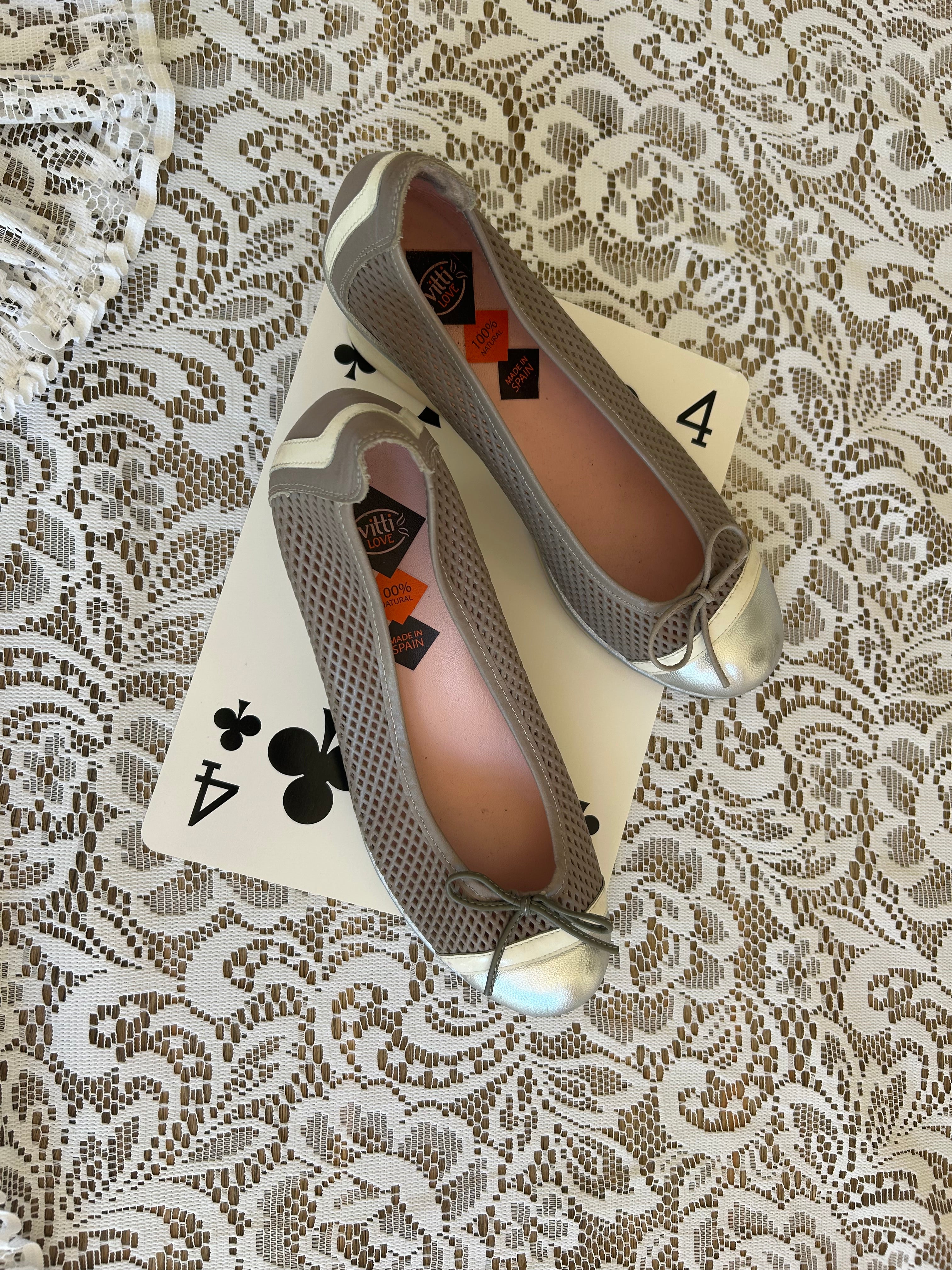 Silver Sporty Y2k Wedge Heels